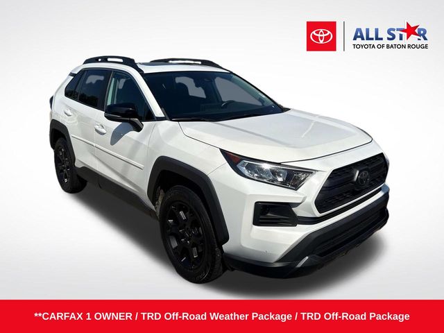 Super White 2021 Toyota RAV4 SUV / Crossover All-Wheel Drive 8-Speed Automatic