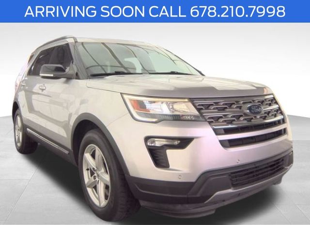 Ingot Silver 2018 Ford Explorer SUV / Crossover Front-Wheel Drive 6-Speed Automatic
