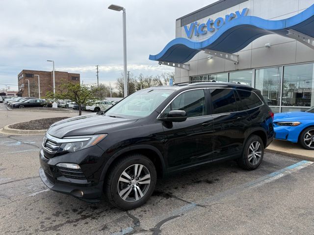 Crystal Black Pearl 2017 Honda Pilot EX-L AWD SUV / Crossover All-Wheel Drive 6-Speed Automatic
