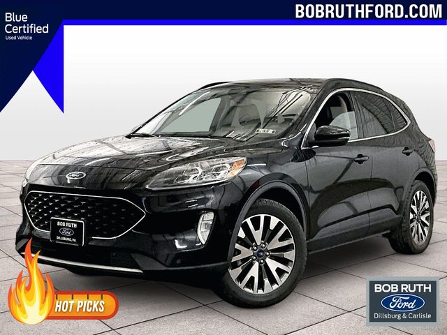 2020 Ford Escape Titanium Black at Phil Fitts Ford