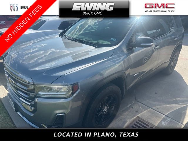 Gray (Satin Steel Metallic) 2021 GMC Acadia SUV / Crossover Four-Wheel Drive 9-Speed Automatic