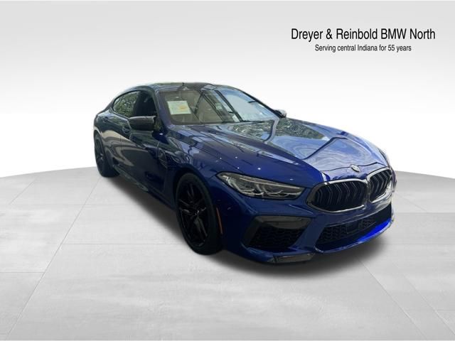 Blue Metallic 2024 BMW M8 Sedan All-Wheel Drive 8-Speed Automatic