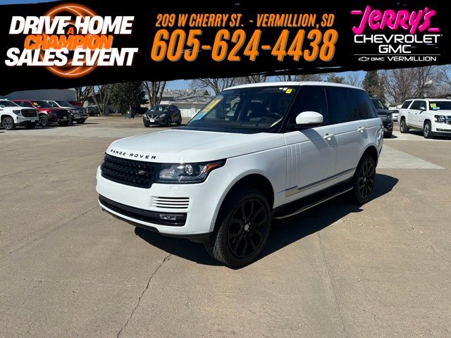 Fuji White 2017 Land Rover Range Rover V6 HSE 4WD SUV / Crossover All-Wheel Drive 8-Speed Automatic
