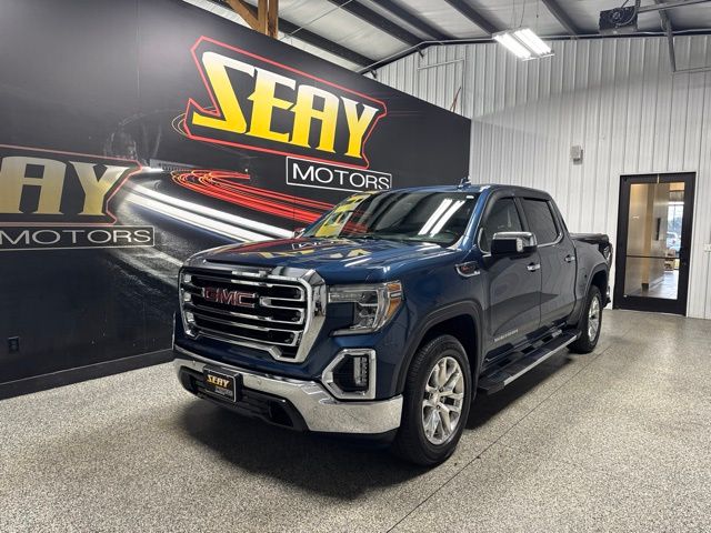 Pacific Blue Metallic 2019 GMC Sierra 1500 Pickup Truck Four-Wheel Drive Automatic