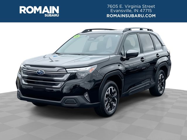 Crystal Black Silica 2026 Subaru Forester SUV / Crossover All-Wheel Drive Continuously Variable Transmission