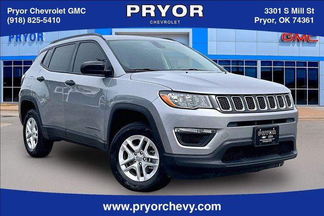 Billet Silver Metallic Clearcoat 2018 Jeep Compass SUV / Crossover Four-Wheel Drive 9-Speed Automatic