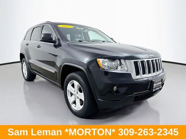 Brilliant Black Crystal Pearlcoat 2012 Jeep Grand Cherokee SUV / Crossover Four-Wheel Drive 5-Speed Automatic