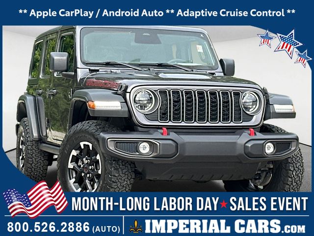 Gray (Granite Crystal Metallic Clearcoat) 2025 Jeep Wrangler SUV / Crossover Four-Wheel Drive 8-Speed Automatic