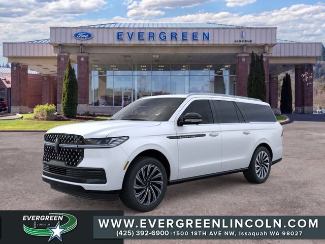Pristine White Metallic Tri-Coat 2025 Lincoln Navigator SUV / Crossover Four-Wheel Drive Automatic