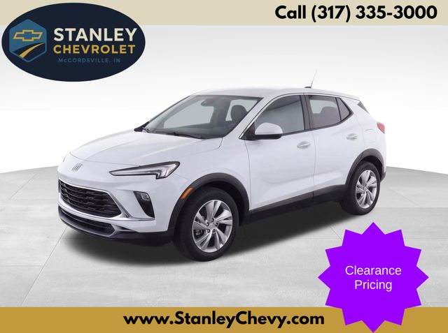 Summit White 2024 Buick Encore GX SUV / Crossover Front-Wheel Drive Continuously Variable Transmission