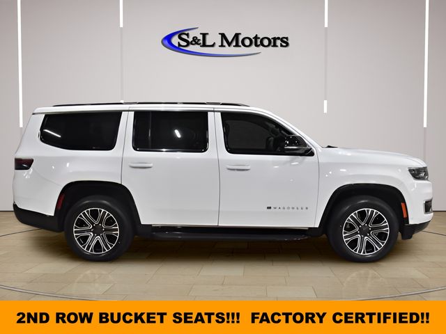 Bright White Clearcoat 2024 Jeep Wagoneer SUV / Crossover Four-Wheel Drive 8-Speed Automatic