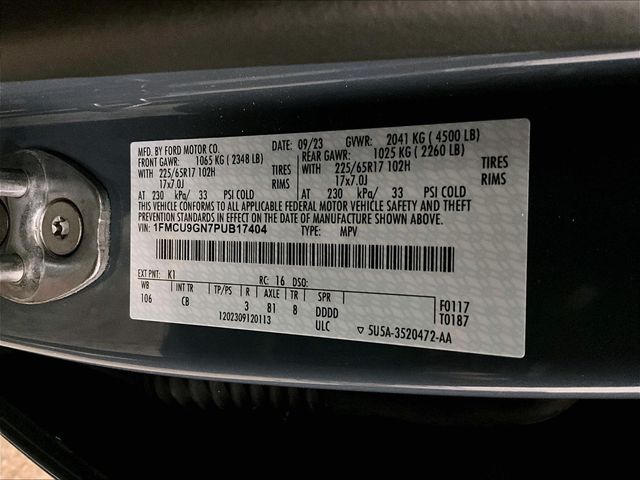 2023 Ford Escape Active Blue at Honda North