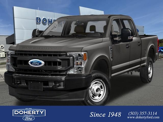 Carbonized Gray Metallic 2022 Ford F-350 Super Duty Lariat Crew Cab 4WD Pickup Truck Four-Wheel Drive Automatic