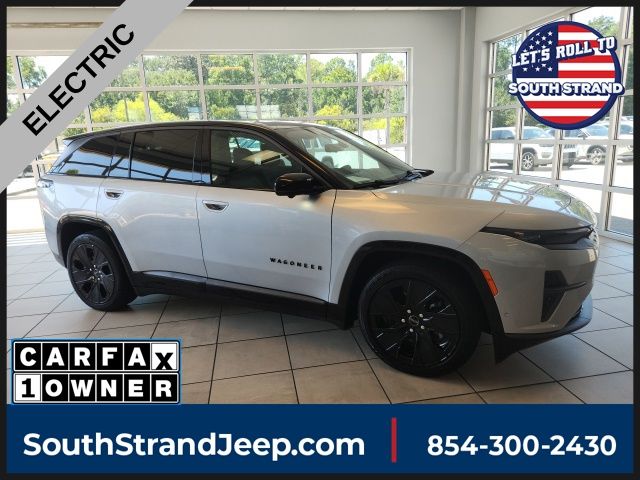 Silver Zynith Clearcoat 2024 Jeep Wagoneer S SUV / Crossover Four-Wheel Drive 1-Speed Automatic
