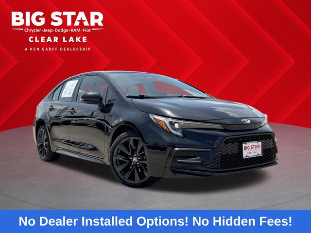 2025 Toyota Corolla SE Black at Don McGill Toyota