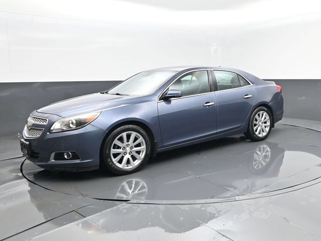 Atlantis Blue Metallic 2013 Chevrolet Malibu Sedan Front-Wheel Drive 6-Speed Automatic Overdrive