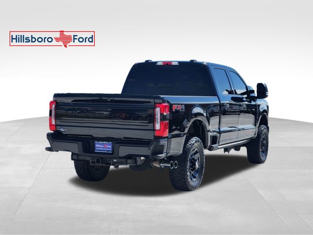 2025 Agate Black Metallic Ford Super Duty F-250 SRW Platinum 4X4 Truck