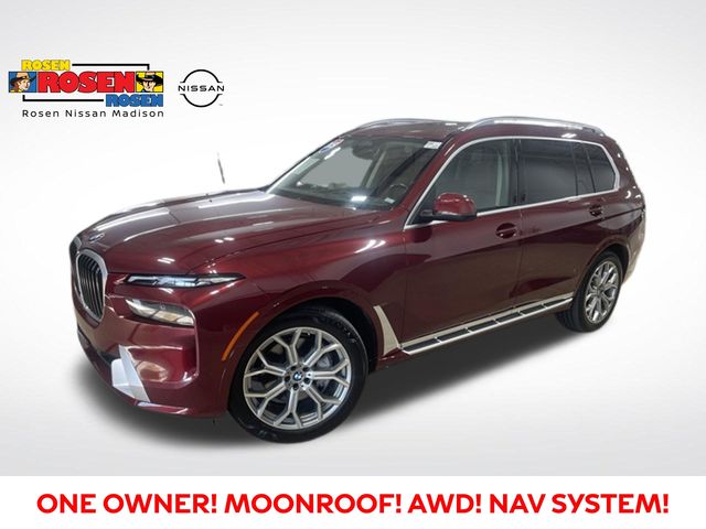 Red 2025 BMW X7 xDrive40i AWD SUV / Crossover All-Wheel Drive 8-Speed Automatic