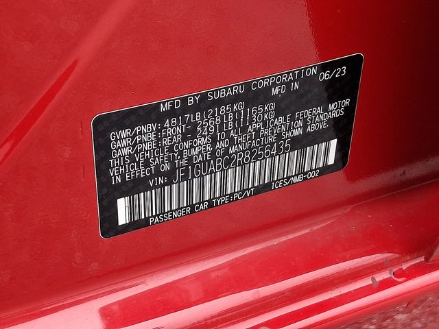 2024 Subaru Impreza Base Red at Subaru and VW of Moon Township