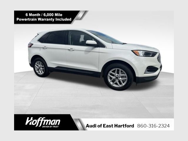 Star White Metallic Tri-Coat 2023 Ford Edge SUV / Crossover All-Wheel Drive 8-Speed Automatic