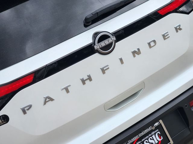 2025 Nissan Pathfinder SV White at Bayway Cadillac of The Woodlands