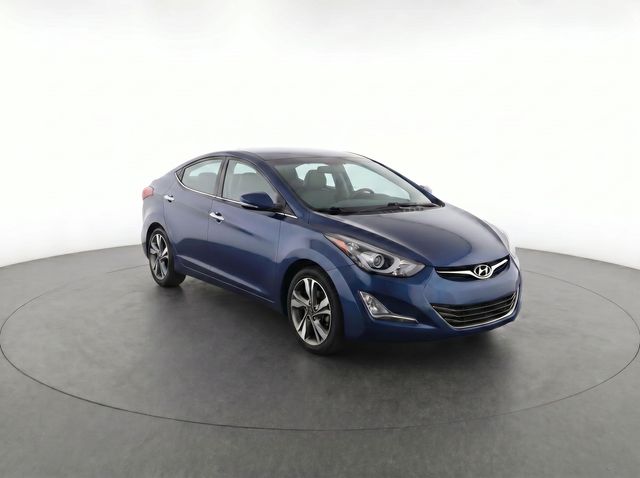 Lakeside Blue 2016 Hyundai Elantra Limited FWD Sedan Front-Wheel Drive 6-Speed Automatic