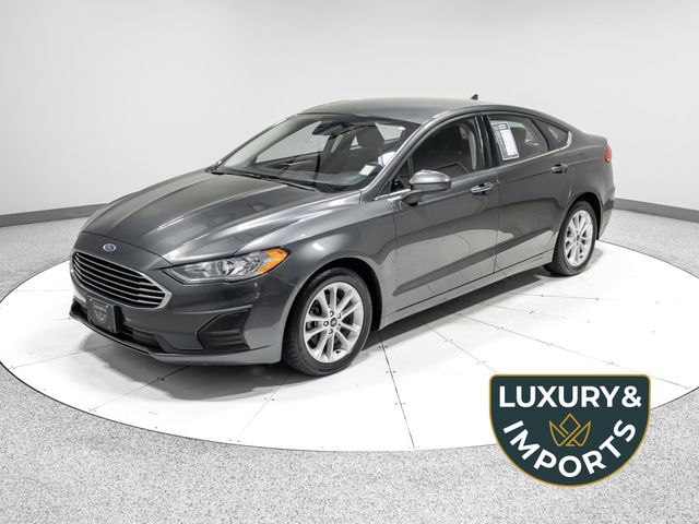 Gray (Magnetic) 2020 Ford Fusion Hybrid Sedan Front-Wheel Drive Continuously Variable Transmission