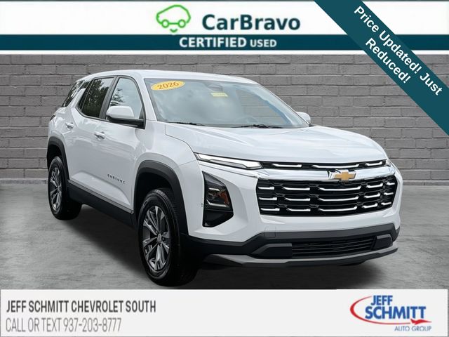Summit White 2026 Chevrolet Equinox SUV / Crossover Front-Wheel Drive Continuously Variable Transmission