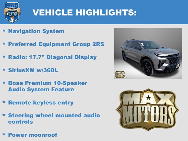 Used 2024 Chevrolet Traverse SUV