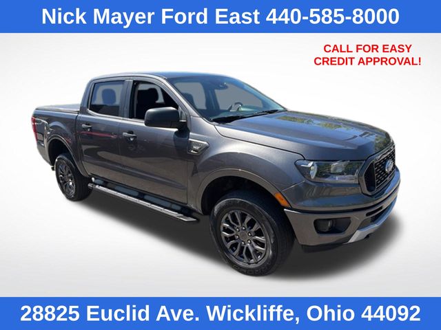Gray (Magnetic) 2020 Ford Ranger XLT SuperCrew 4WD Pickup Truck Four-Wheel Drive Automatic