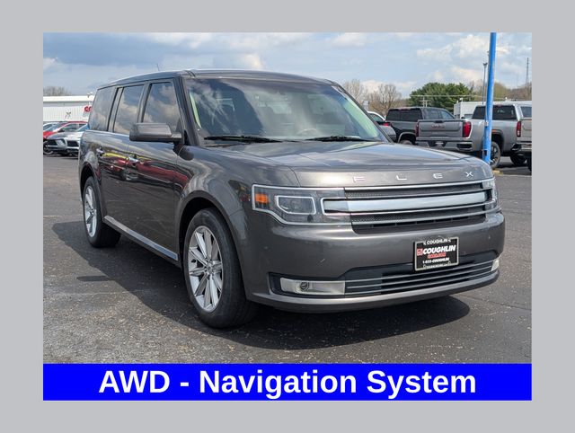 Gray (Magnetic) 2018 Ford Flex Limited AWD SUV / Crossover All-Wheel Drive 6-Speed Automatic