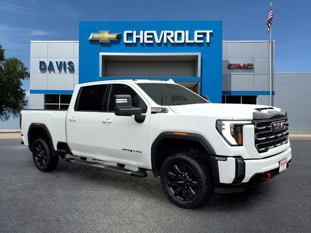 Summit White 2024 GMC Sierra 3500HD Pickup Truck Four-Wheel Drive Automatic