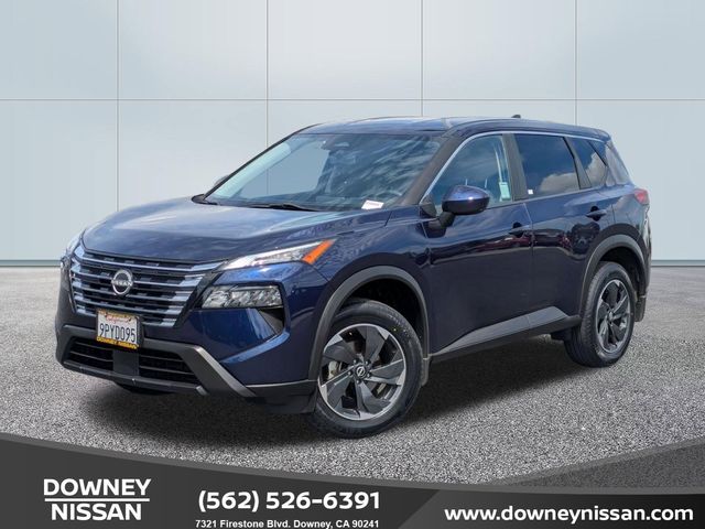 Deep Ocean Blue Pearl 2024 Nissan Rogue SV FWD SUV / Crossover Front-Wheel Drive Continuously Variable Transmission