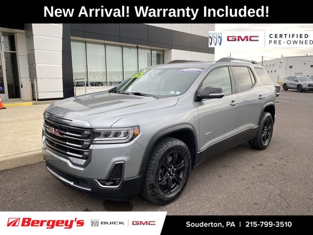 Sterling Metallic 2023 GMC Acadia AT4 AWD SUV / Crossover Four-Wheel Drive 9-Speed Automatic