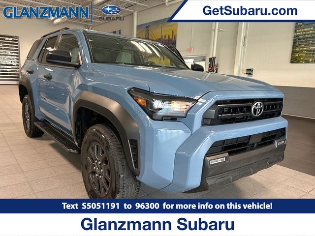 Blue 2025 Toyota 4Runner SR5 4WD SUV / Crossover Four-Wheel Drive 8-Speed Automatic