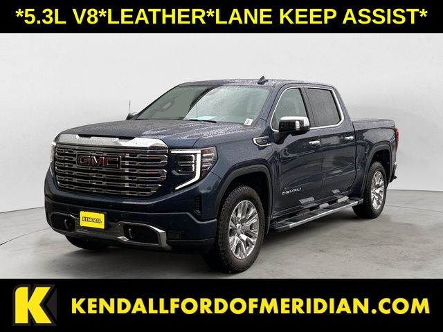 Pacific Blue Metallic 2023 GMC Sierra 1500 Pickup Truck Four-Wheel Drive Automatic