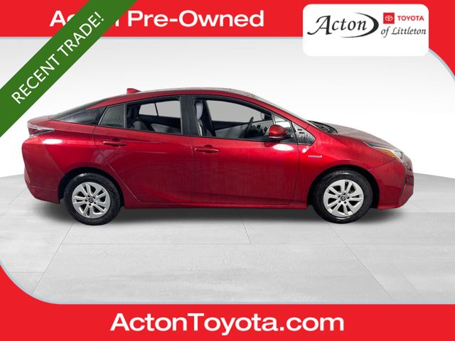 Hypersonic Red 2016 Toyota Prius Hatchback Front-Wheel Drive Continuously Variable Transmission