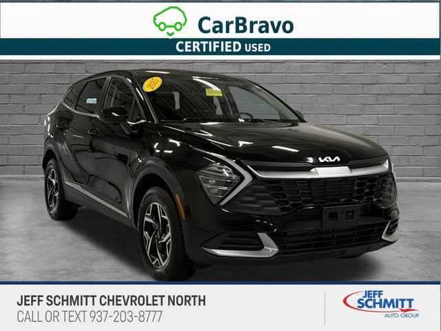 Ebony Black 2025 Kia Sportage SUV / Crossover All-Wheel Drive 8-Speed Automatic