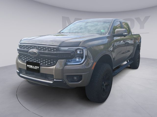 Gray 2025 Ford Ranger Pickup Truck Four-Wheel Drive Automatic