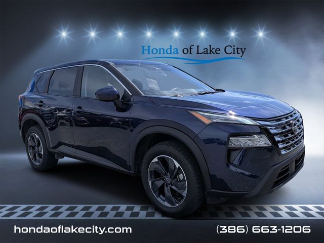 Deep Ocean Blue Pearl 2025 Nissan Rogue SUV / Crossover All-Wheel Drive Continuously Variable Transmission