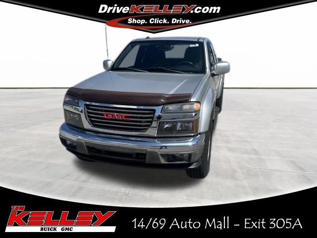 Pure Silver Metallic 2012 GMC Canyon Pickup Truck Four-Wheel Drive 4-Speed Automatic Overdrive