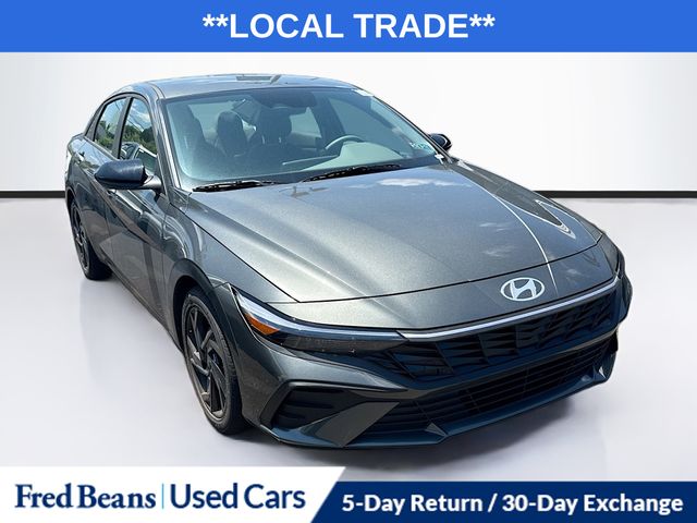 Amazon Gray 2026 Hyundai Elantra SEL Sport FWD Sedan Front-Wheel Drive Continuously Variable Transmission