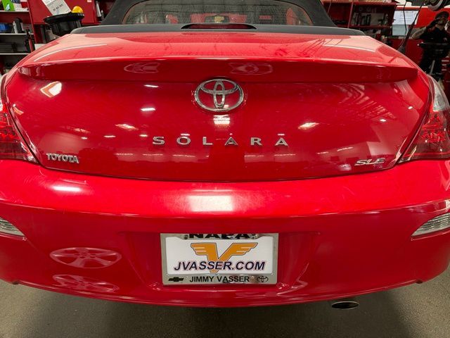 Red 2007 Toyota Camry Solara Coupe Front-Wheel Drive 5-Speed Automatic Overdrive