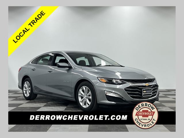 Gray 2024 Chevrolet Malibu LT with 1LT FWD Sedan Front-Wheel Drive Continuously Variable Transmission