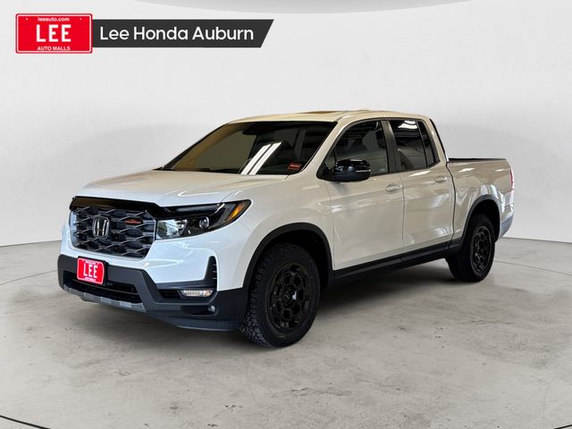 Platinum White Pearl 2026 Honda Ridgeline TrailSport S AWD Pickup Truck All-Wheel Drive 9-Speed Automatic
