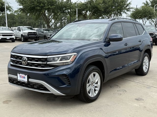 2021 Volkswagen Atlas 2.0T S Blue at Wharton Ford