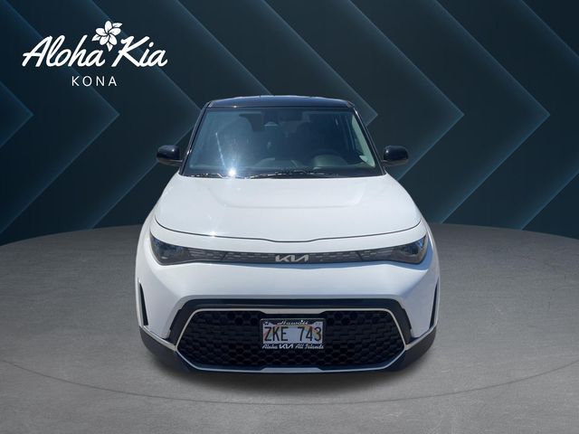 Clear White w/Black Roof 2023 Kia Soul SUV / Crossover Front-Wheel Drive Continuously Variable Transmission
