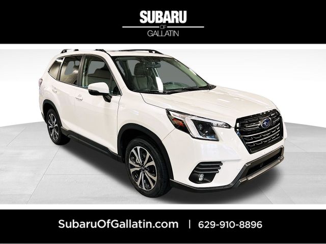 Crystal White Pearl 2024 Subaru Forester Limited Crossover AWD SUV / Crossover All-Wheel Drive Continuously Variable Transmission