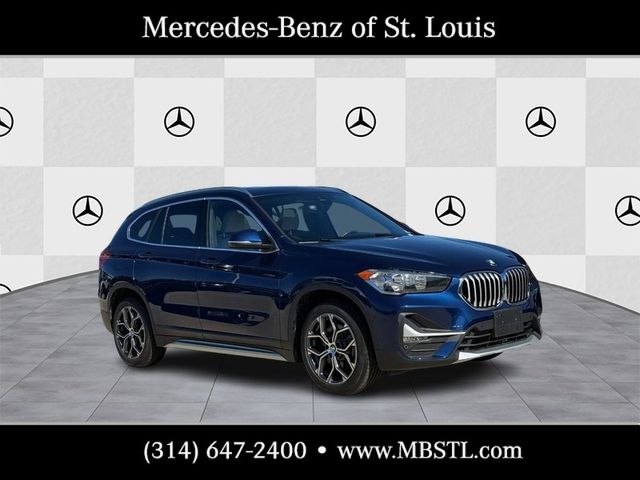 Mediterranean Blue Metallic 2020 BMW X1 xDrive28i AWD SUV / Crossover All-Wheel Drive 8-Speed Automatic