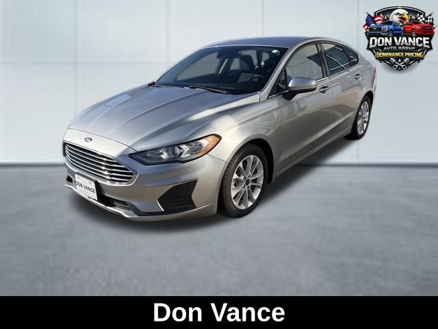 Silver Metallic 2020 Ford Fusion Hybrid SE FWD Sedan Front-Wheel Drive Continuously Variable Transmission